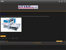 Tablet Screenshot of citanix.com